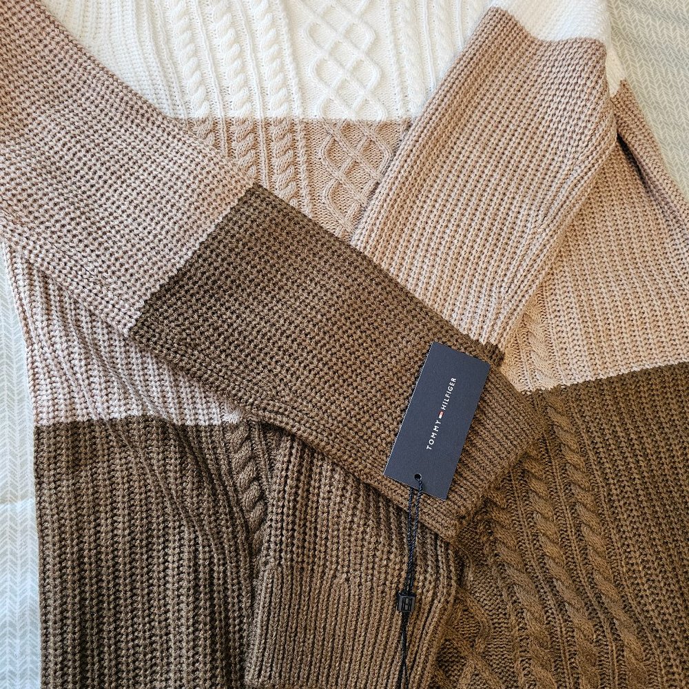 Midi knit sweater dress by Tommy Hilfiger